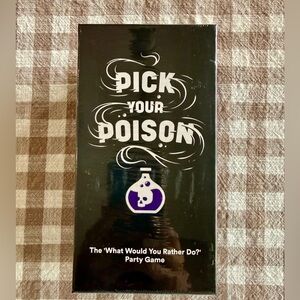 Pick Your Poison Party Game - Still in Cellophane wrap